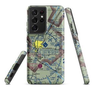 Hutchinson Municipal Airport (HUT) VFR Sectional Samsung Phone Case