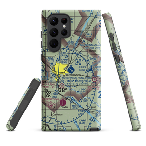 Hutchinson Municipal Airport (HUT) VFR Sectional Samsung Phone Case