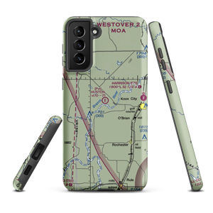 Hutson Ranch Airport (TT10) VFR Sectional Samsung Phone Case