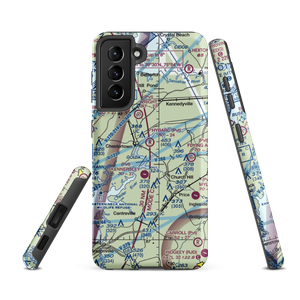 Hybarc Farm Airport (MD19) VFR Sectional Samsung Phone Case