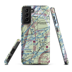 Hybarc Farm Airport (MD19) VFR Sectional Samsung Phone Case