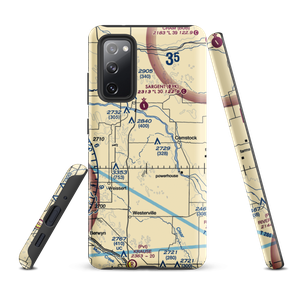 Hyde Ranch Airport (03NE) VFR Sectional Samsung Phone Case