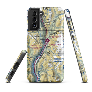 Hyder Seaplane Base (4Z7) VFR Sectional Samsung Phone Case