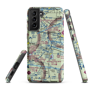 I & C Field (IN54) VFR Sectional Samsung Phone Case