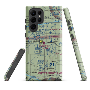 Ida Grove Municipal Airport (IDG) VFR Sectional Samsung Phone Case