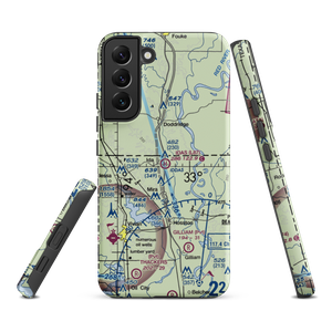 Ida's Heliport (L87) VFR Sectional Samsung Phone Case
