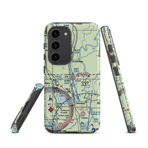 Ida's Heliport (L87) VFR Sectional Samsung Phone Case