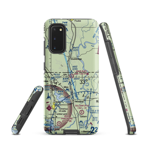 Ida's Heliport (L87) VFR Sectional Samsung Phone Case