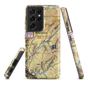 Idaho City US Forest Service Airport (U98) VFR Sectional Samsung Phone Case