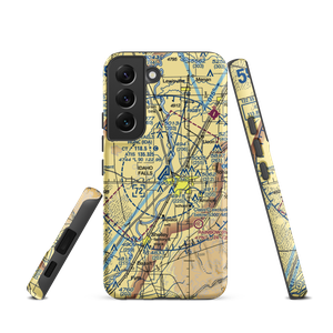 Idaho Falls Regional Airport (IDA) VFR Sectional Samsung Phone Case