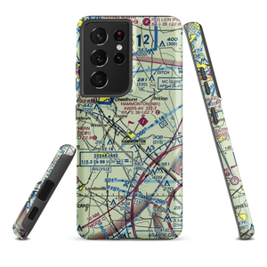 Ideal Mfg Corp Airport (NJ69) VFR Sectional Samsung Phone Case