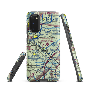 Ideal Mfg Corp Airport (NJ69) VFR Sectional Samsung Phone Case