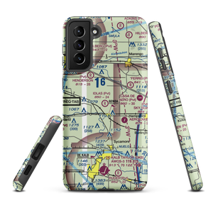 Idlas Restricted Landing Area (IL60) VFR Sectional Samsung Phone Case