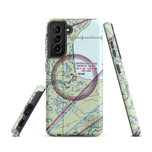 Igiugig Airport (IGG) VFR Sectional Samsung Phone Case