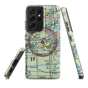 Illinois Valley Regional Airport-Walter A Duncan Field (VYS) VFR Sectional Samsung Phone Case