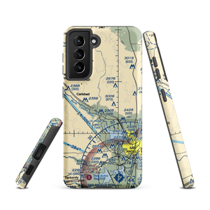 In the Air Boys (US-0339) VFR Sectional Samsung Phone Case