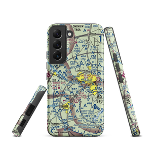 In The Trenches Airport (XS02) VFR Sectional Samsung Phone Case