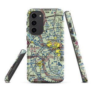 In The Trenches Airport (XS02) VFR Sectional Samsung Phone Case