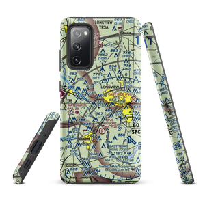 In The Trenches Airport (XS02) VFR Sectional Samsung Phone Case