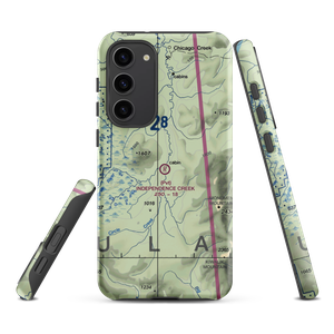 Independence Creek Airport (2AK9) VFR Sectional Samsung Phone Case