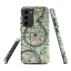 Independence Municipal Airport (IIB) VFR Sectional Samsung Phone Case