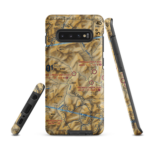 Indian Creek US Forest Service Airport (S81) VFR Sectional Samsung Phone Case
