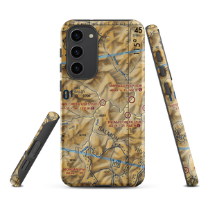 Indian Creek US Forest Service Airport (S81) VFR Sectional Samsung Phone Case