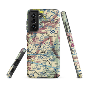 Indian Lake Airport (5G2) VFR Sectional Samsung Phone Case