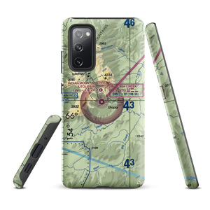 Indian Mountain LRRS Airport (UTO) VFR Sectional Samsung Phone Case