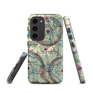 Indian Springs Ranch Airport (7XS7) VFR Sectional Samsung Phone Case