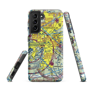 Indianapolis Downtown Heliport (8A4) VFR Sectional Samsung Phone Case