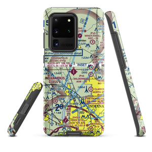 Indianapolis Executive Airport (TYQ) VFR Sectional Samsung Phone Case