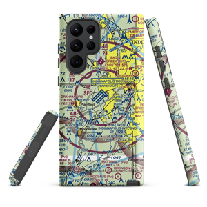 Indianapolis International Airport (IND) VFR Sectional Samsung Phone Case