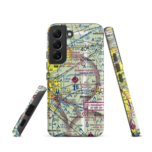 Indianapolis Regional Airport (MQJ) VFR Sectional Samsung Phone Case