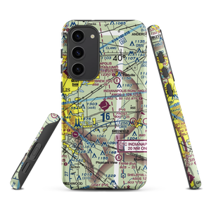 Indianapolis Regional Airport (MQJ) VFR Sectional Samsung Phone Case