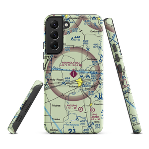 Indianola Municipal Airport (IDL) VFR Sectional Samsung Phone Case