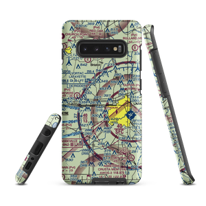 Industrial Helicopters Inc. Airport (10LA) VFR Sectional Samsung Phone Case