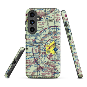 Industrial Helicopters Inc. Airport (10LA) VFR Sectional Samsung Phone Case