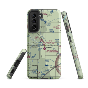 Ingebretson Airspray Airport (7NA4) VFR Sectional Samsung Phone Case