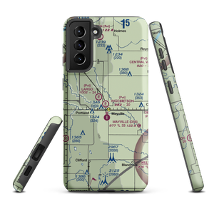 Ingebretson Airspray Airport (7NA4) VFR Sectional Samsung Phone Case