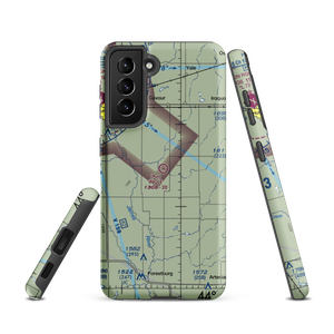 Ingle Airport (SD43) VFR Sectional Samsung Phone Case