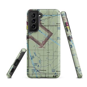 Ingle Airport (SD43) VFR Sectional Samsung Phone Case