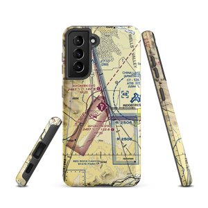 Inyokern Airport (IYK) VFR Sectional Samsung Phone Case