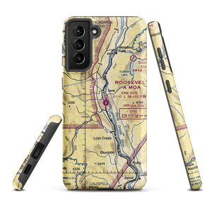 Ione Municipal Airport (S23) VFR Sectional Samsung Phone Case