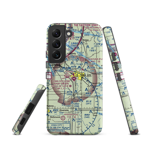 Iowa City Municipal Airport (IOW) VFR Sectional Samsung Phone Case