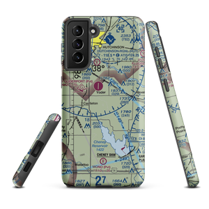 Irish Creek Airfield (SN51) VFR Sectional Samsung Phone Case