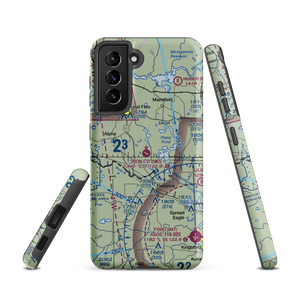 Iron County Airport (50D) VFR Sectional Samsung Phone Case