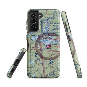 Irons Point Seaplane Base (MY38) VFR Sectional Samsung Phone Case