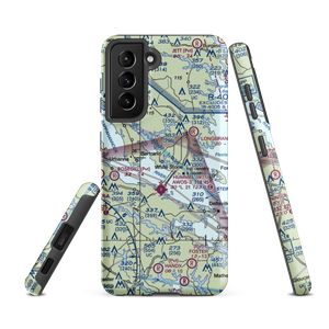 Irvington Marina Seaplane Base (VG21) VFR Sectional Samsung Phone Case