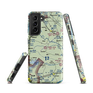 Isbell Ranch Airport (14XS) VFR Sectional Samsung Phone Case